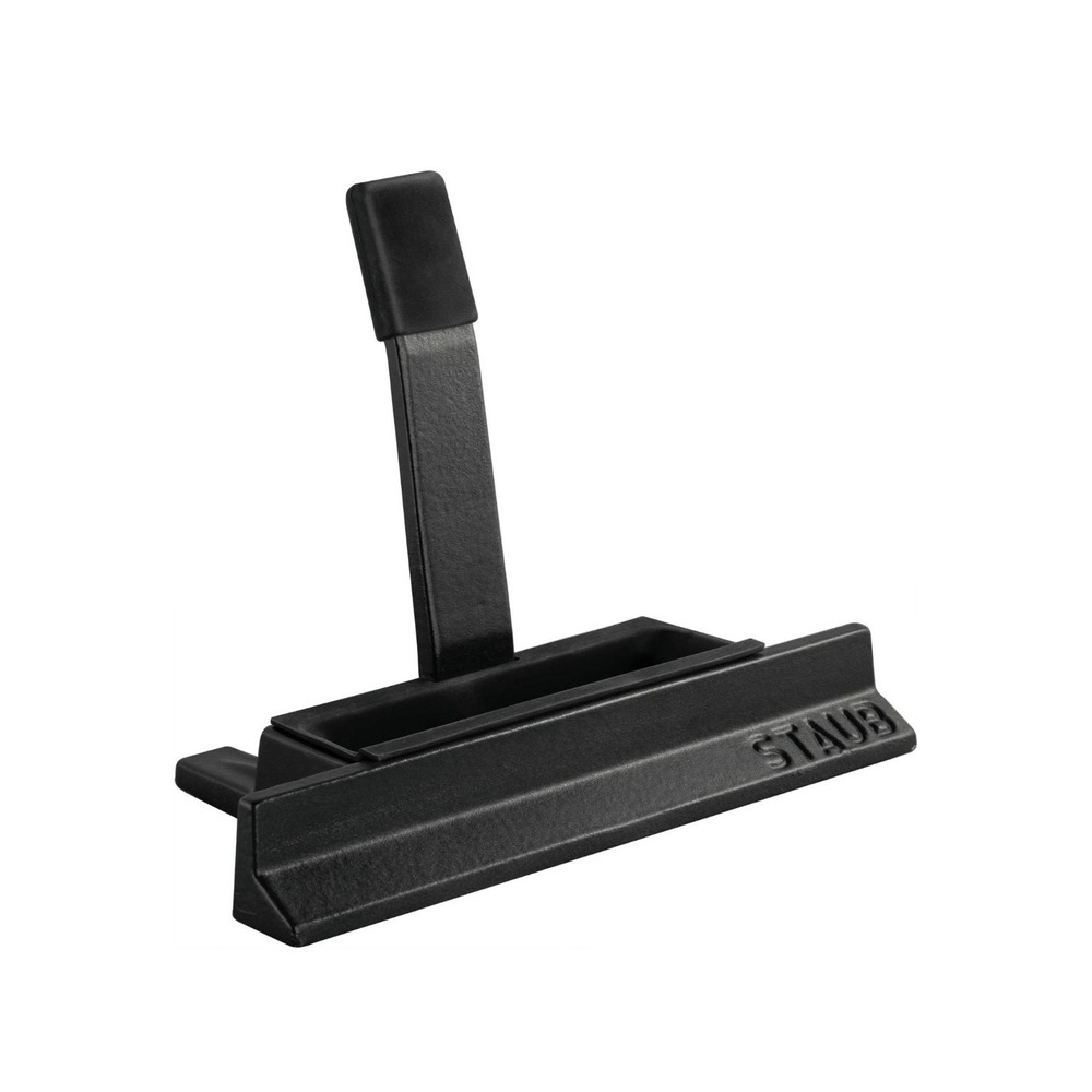 Staub Matte Black Cast Iron Lid Holder for Round and Oval Cocottes 40511-364-0
